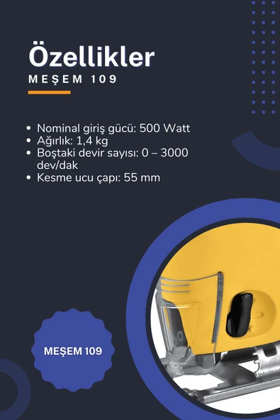 Meşem Dekupaj Makinası 65mm 50hz - Makina Sargılı Bakır Bobinaj - Resim 5