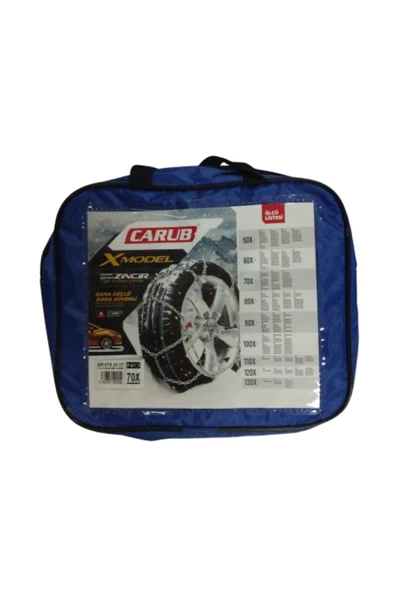 çaycup 12MM BİR ÇİFT LASTİK ZİNCİRİ 70X ürün görseli 1