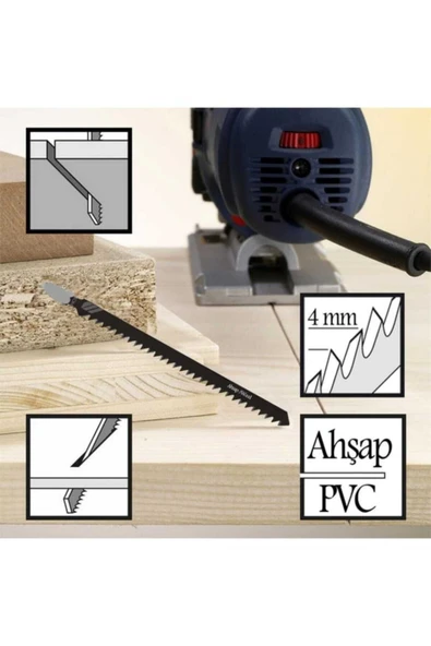 Meşem MEŞEM AGAÇ DEKUBAJ AĞZI  AHŞAP KESİCİ T-144D - Resim 3