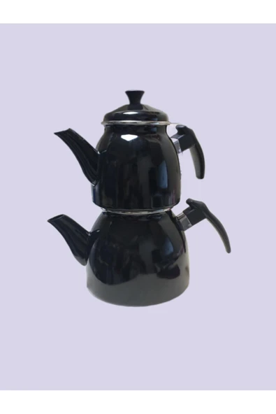 çaycup TENNESSEE ZERO ÇAYDANLIK TAKIMI SİYAH RENK ürün görseli 1