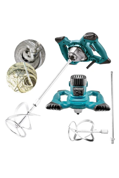 Hırdavatistan Profesyonel Ibeltech 1400 Watt 120mm Boya ve Harç Karıştırıcı Mikser ürün görseli