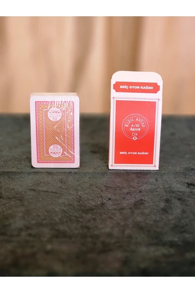 MAÇaccessory KIZILAY BRİÇ 52 OYUN KAĞIDI A30 12 Lİ DESTE - Resim 8