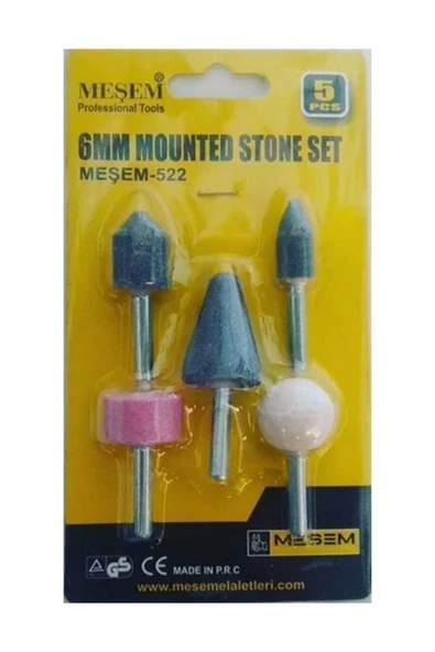 Meşem Mini Kalıpçı Taşlama Seti 5'li (-522) ürün görseli