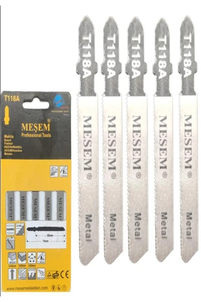 MEŞEM 6113 METAL DEKUPAJ AĞZI 5'Lİ SET T118A ürün görseli 1