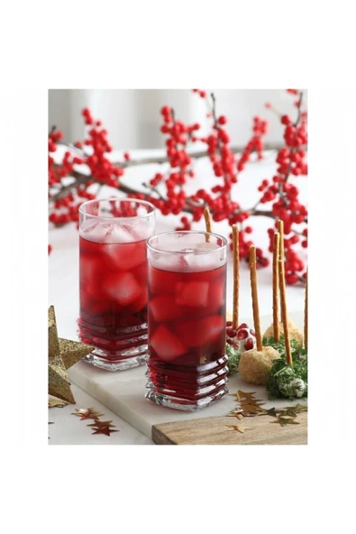 Bazarigo Lav Elegan 3 Meşrubat Bardağı Elg379 - Resim 2