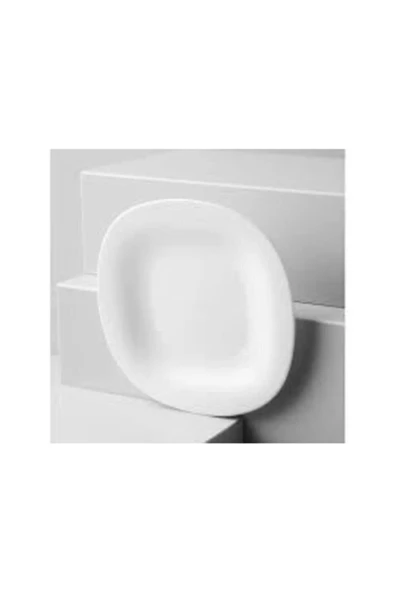 Luminarc Carine 27 Cm 6 Adet Beyaz Servis Yemek Tabağı - Resim 3