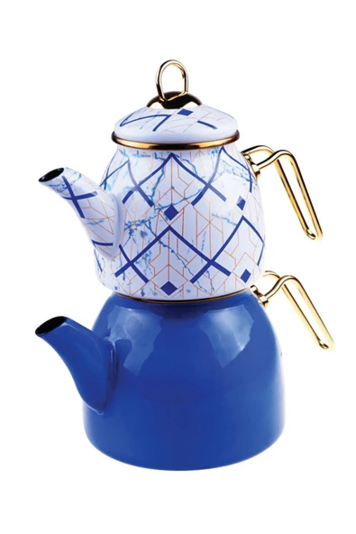 BOL TOPTAN bol Elisa - Çaydanlık Takımı Mavi ürün görseli 1