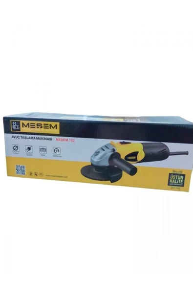 Meşem 102 Avuç Taşlama Makinası 115mm 580watt - Resim 2