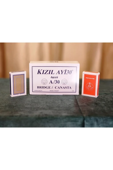 MAÇaccessory KIZILAY BRİÇ 52 OYUN KAĞIDI A30 12 Lİ DESTE ürün görseli