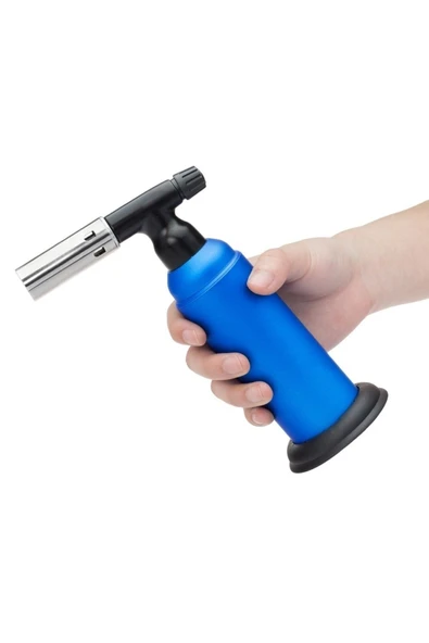 FIRAT HIRDAVAT Bs-850 Çift Alev Çıkışlı Bütan Gaz Torch Pürmüz Mavi Alev ürün görseli 1