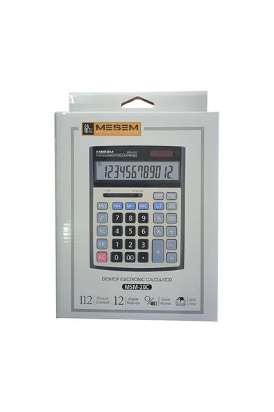 Meşem HESAP MAKİNESİ 20-C ürün görseli 1