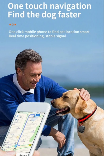 Smart Tag Airtag Akıllı Takip Cihazı Apple My Find Uyumlu Beyaz - 2