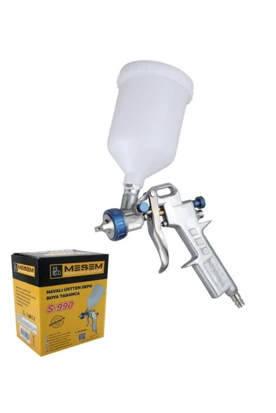 Meşem Astro Boya Tabancası Üstten Hazneli E70 2,2 Meme - Resim 4