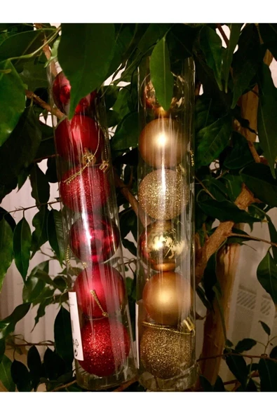 süslü Yılbaşı Çam Ağacı Topu ürün görseli