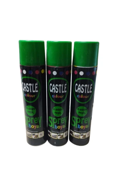 Hırdavatistan KALİTELİ YEŞİL SPREY BOYA 3 ADET 510 ML ürün görseli