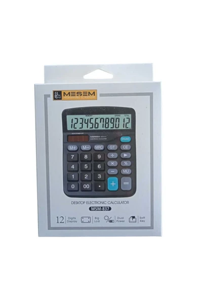 Meşem hesap makinesi 837 ürün görseli 1