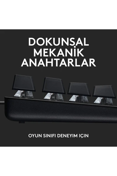 logitech G413 Se 920-010556 Mekanik Oyun Klavyesi - 2