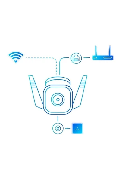 TP-LINK Tapo C310 Dış Mekan Kablosuz 3mp Uhd Güvenlik Kamerası - 4