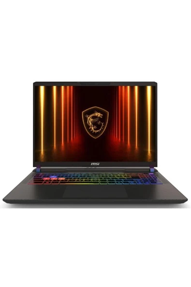 MSI VECTOR 16 HX AI A2XWIG-090XTR ULTRA 9 275HX 16GB RAM 1TB SSD 16GB RTX5080 16.0 QHD+240Hz DOS ürün görseli