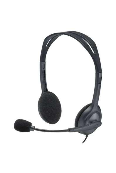 logitech H111 981-000593 Stereo 3.5mm Kablolu Mikrofonlu Kulaklık - 1