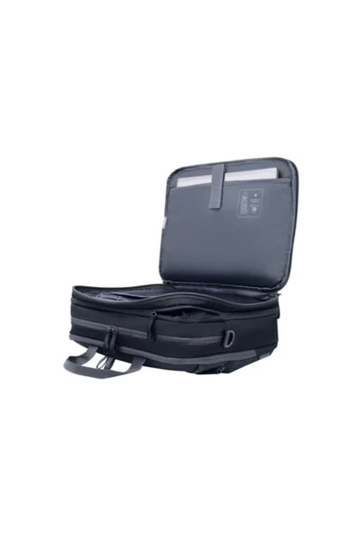 HP 14" TRAVEL PLUS 15lt LAPTOP ÇANTASI GRAPHITE BLUE A2CE2AA - Resim 2