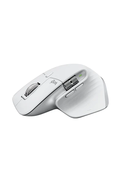 logitech MX Master 3S Performans 8.000 DPI Optik Sensörlü Sessiz Kablosuz Mouse - Beyaz 910-006560 - 1