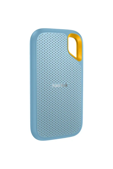 SanDisk Extreme 2TB 1050MB/sn V2 Taşınabilir SSD SDSSDE61-2T00-G25B Mavi - Resim 4