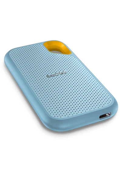 SanDisk Extreme 2TB 1050MB/sn V2 Taşınabilir SSD SDSSDE61-2T00-G25B Mavi - Resim 5