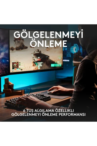 logitech G413 Se 920-010556 Mekanik Oyun Klavyesi - 5