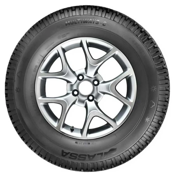 Lassa 215/70r15c 109/107s multıways-c 8pr Kamyonet 4 mevsim 2025 ürün görseli