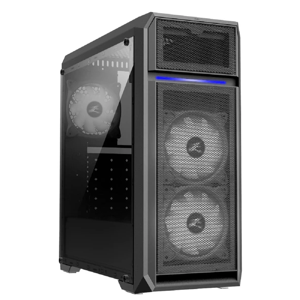 ZALMAN N5 OF ATX Mid Tower 3 Beyaz Led Fanlı Siyah Kasa ürün görseli