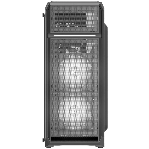 ZALMAN N5 OF ATX Mid Tower 3 Beyaz Led Fanlı Siyah Kasa - Resim 2