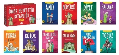 Ömer Seyfettin Kitaplığı 10 Kitap Set Ema Yayın