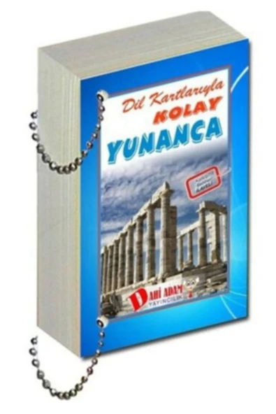 Dil Kartlarıyla Kolay Yunanca Dahi Adam