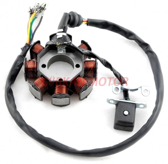 STATÖR 7+1-5 KABLOLU CG125 [OEM KALİTE] ürün görseli