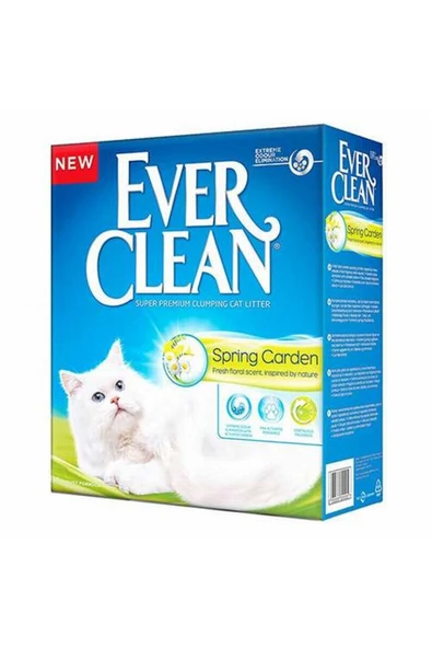Ever Clean Spring Garden Çiçek Kokulu Topaklanan Kedi Kumu 10 Lt ürün görseli