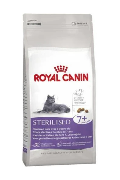 Royal Canin Sterilised +7 Kısırlaştırılmış Yaşlı Kedi Maması - 1,5 Kg ürün görseli