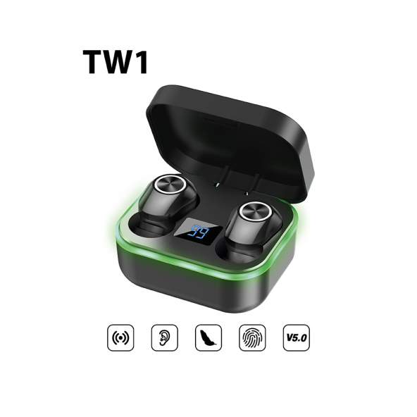 LinkTech LHF-TW1 Mini Bluetooth Kulaklık  Siyah - 4