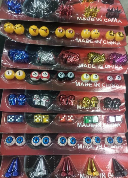 SİBOP KAPAĞI KARIŞIK RENK (TAKIM) ürün görseli