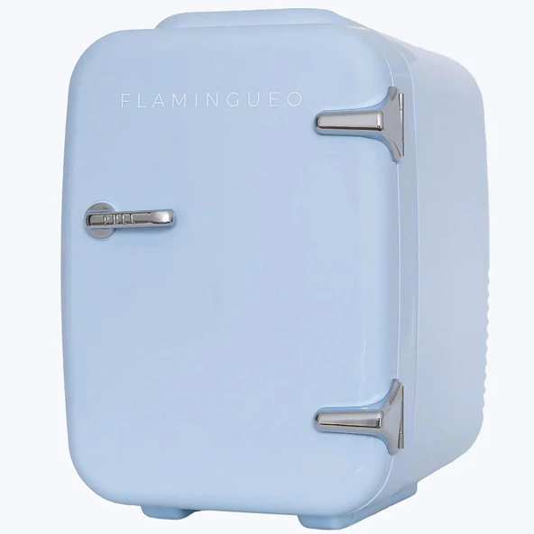 JON-MINI BUZDOLABI TASINABILIR RETRO MAVI 4 LT