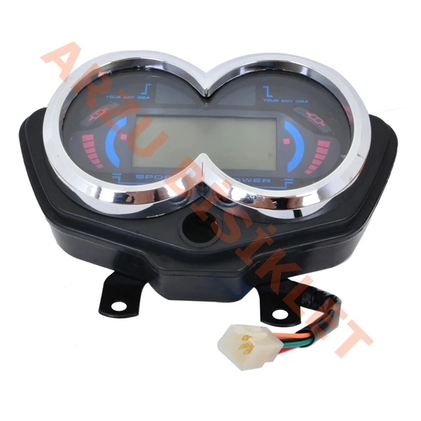 KİLOMETRE SAATİ DİJİTAL [60V] [3 TEKERLEKLİ KASALI] E-BIKE ürün görseli