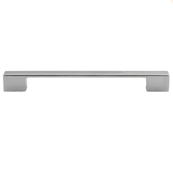 Lüx Çekmece Dolap Kapak Kulpu Krom 160-192 Mm Metal Kulp 5 Adet - Resim 3