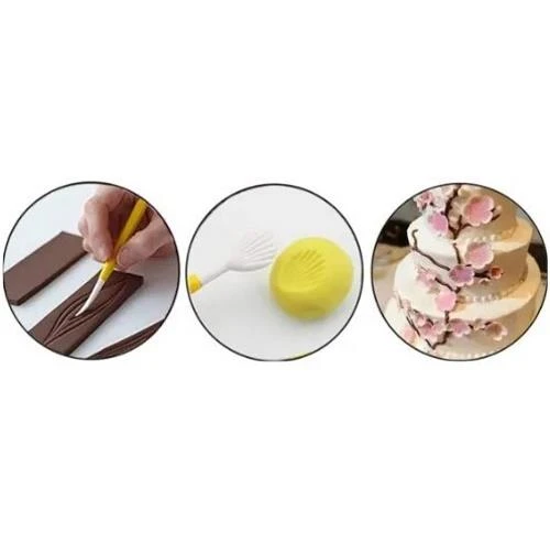 Marzipan Set Şeker Hamuru Şekillendirici 8 Parça - Resim 3