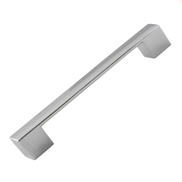 Lüx Çekmece Dolap Kapak Kulpu Krom 160-192 Mm Metal Kulp 5 Adet - Resim 2