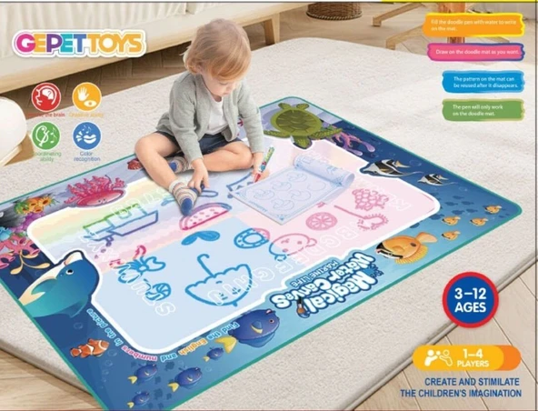 SHB901 WATER MAGİC SİHİRLİ BOYAMA HALISI ürün görseli