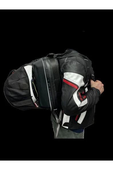 Tex Motor FORTE GT 70434 SHELL DİAMA SIRT ÇANTA - Resim 3