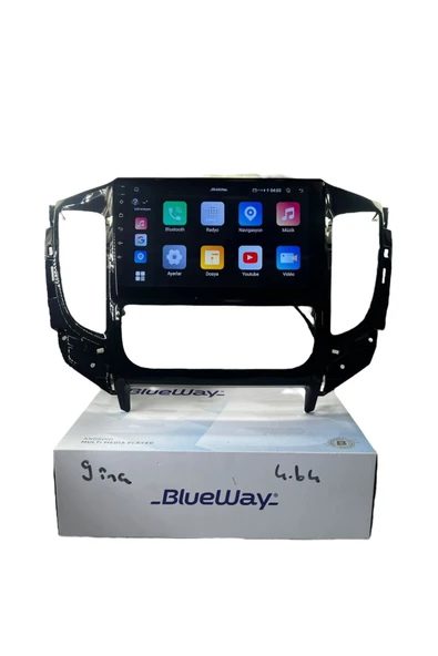 Yeni Mitsubishi L200 (Dijital) BLUEWAY 4-64 PROFESYONEL OEM MULTİMEDİA