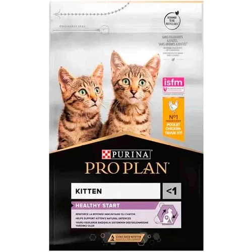 Pro Plan Kitten Tavuklu ve Pirinçli Yavru Kedi Maması 1,5kg ürün görseli