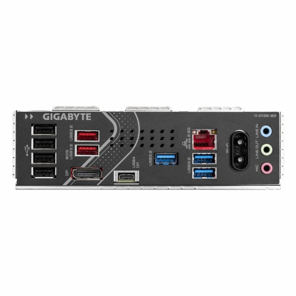Gigabyte Z890 Eagle WiFi7 DDR5 (9200MHz)OC M.2 DP/USB-C PCIe 5.0 1851P ATX Anakart - Resim 4