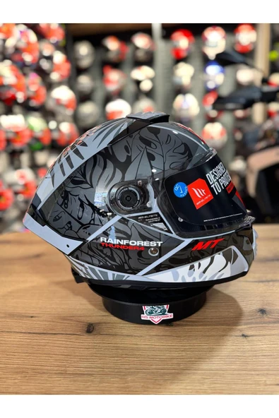 MT Thunder 4 SV Rainforest Full Face Motor Kaskı - Resim 2
